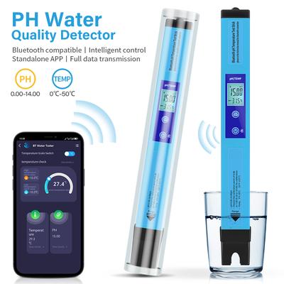 2/5 In 1 Bluetooth PH Meter TDS EC Salinity SG Temperature PH Tester Digital Water Quality Monitor for Aquarium Pool Laboratory