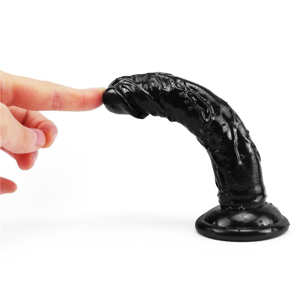 5 Size Soft Dildo MoDi Black Realistic Fake Dick Penis Butt Plug Sex Toys for Woman Men Vagina Anal Massage