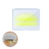 PAVIKE Eyelash Lift Silicone 1 Reusable Eyelash Perm Silicone Eyelash Lift Ideal for Lifting Eyelashes Pads, Pair, Pads, Shields, (Yellow)