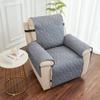 Quilted Recliner Sofa Cover For Living Room Solid Color Armchair Slipcover Dogs Pets Kids Sofa Mat Water Repellent Couch Cushion