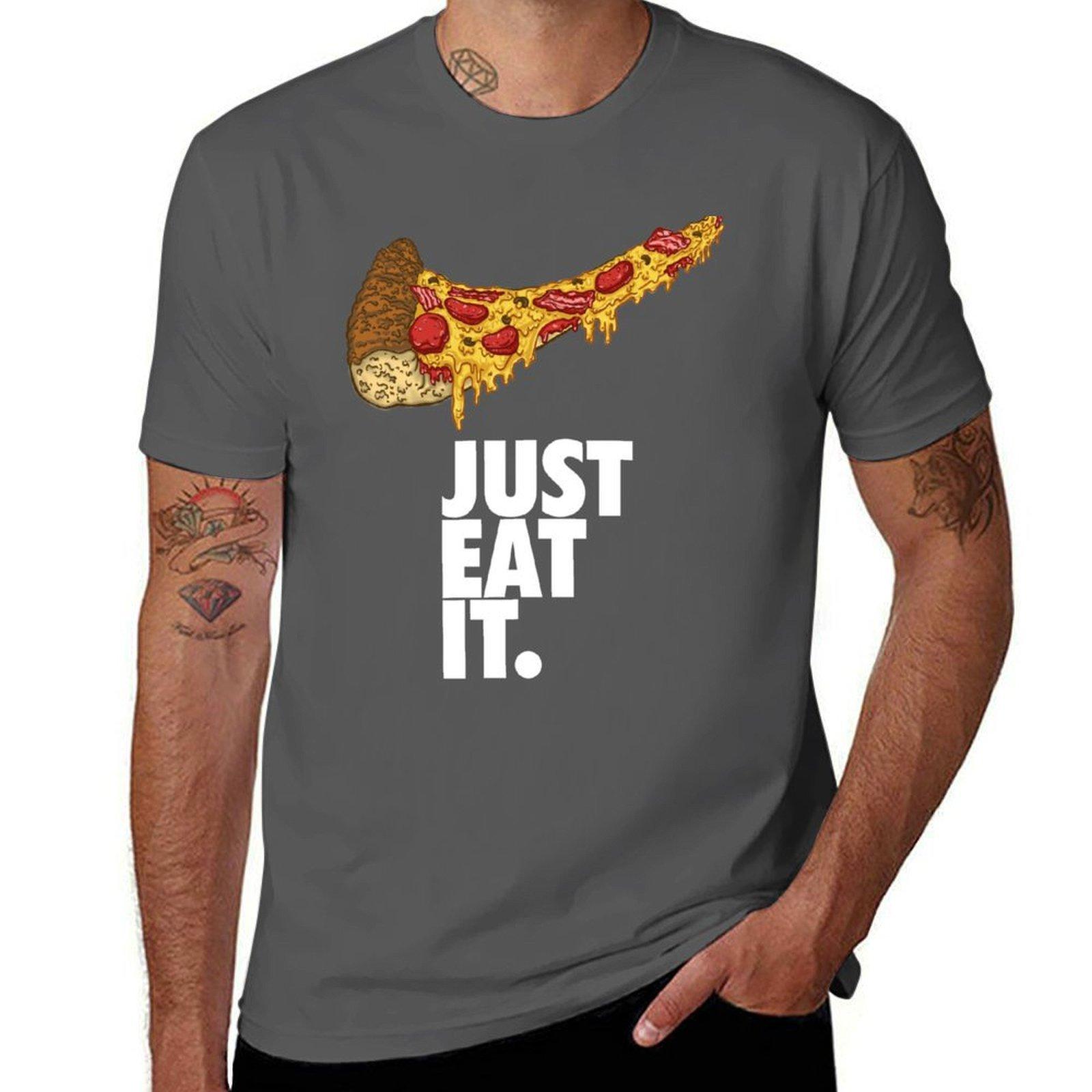 

Just Eat It T-Shirt cotton tshirt 100% t shirts for man graphic vintage cotton t shirts man 100% T-Shirt 4XL