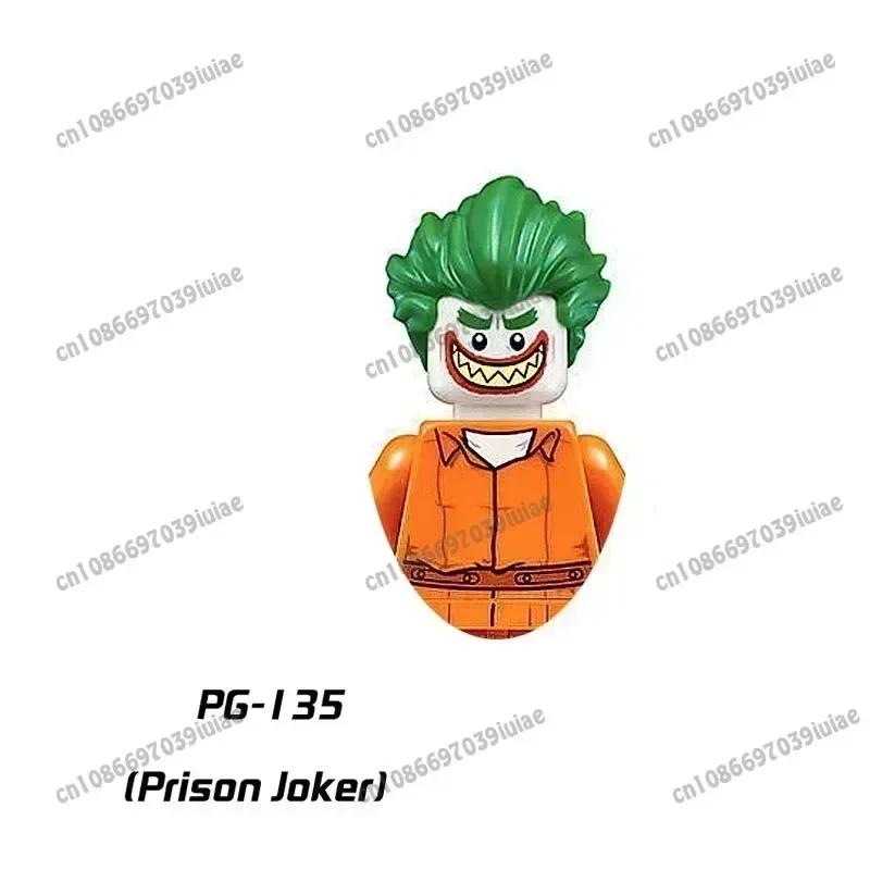 PG8032  BEAST KINGDOM Super Hero Clown Ivy Harley Quinn Catwoman Robin Bricks Cartoon Character building block Birthday Present