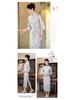 New Retro Chinese Style Slimming Cheongsam - Young & Elegant Autumn/Winter Edition