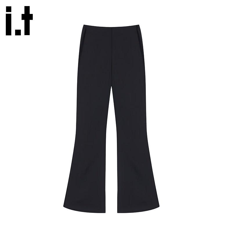 Women s High-Waist Flared Casual Trousers L