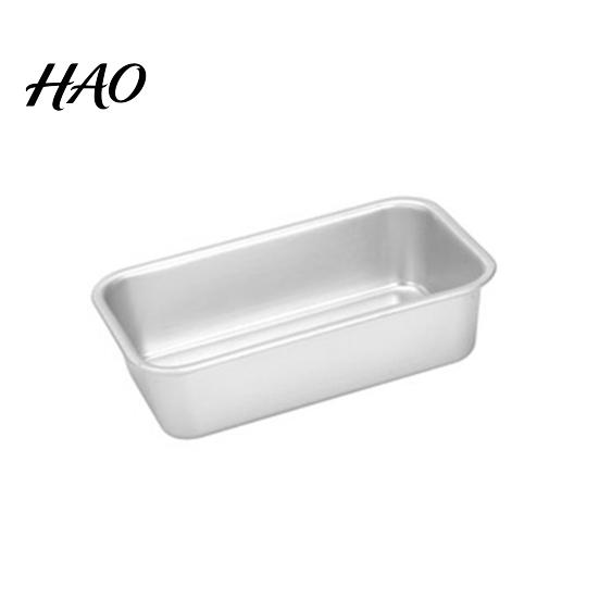 Baking Pan Cake Mold Non-stick No Penetration Aluminum Alloy Rectangle Bread Dessert Mould for Kitchen
