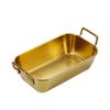Korean-Style Stainless Steel Fry Basket for Snacks and Vegetables