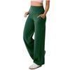 Pantaloni da Yoga Larghi da Donna Elasticizzati Vita Alta Gamba Svasata Leggings Pantaloni Activewear