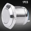 12V 16mm Metall Wasserdicht Push Button Momentary KEINE Schalter Starten Messing