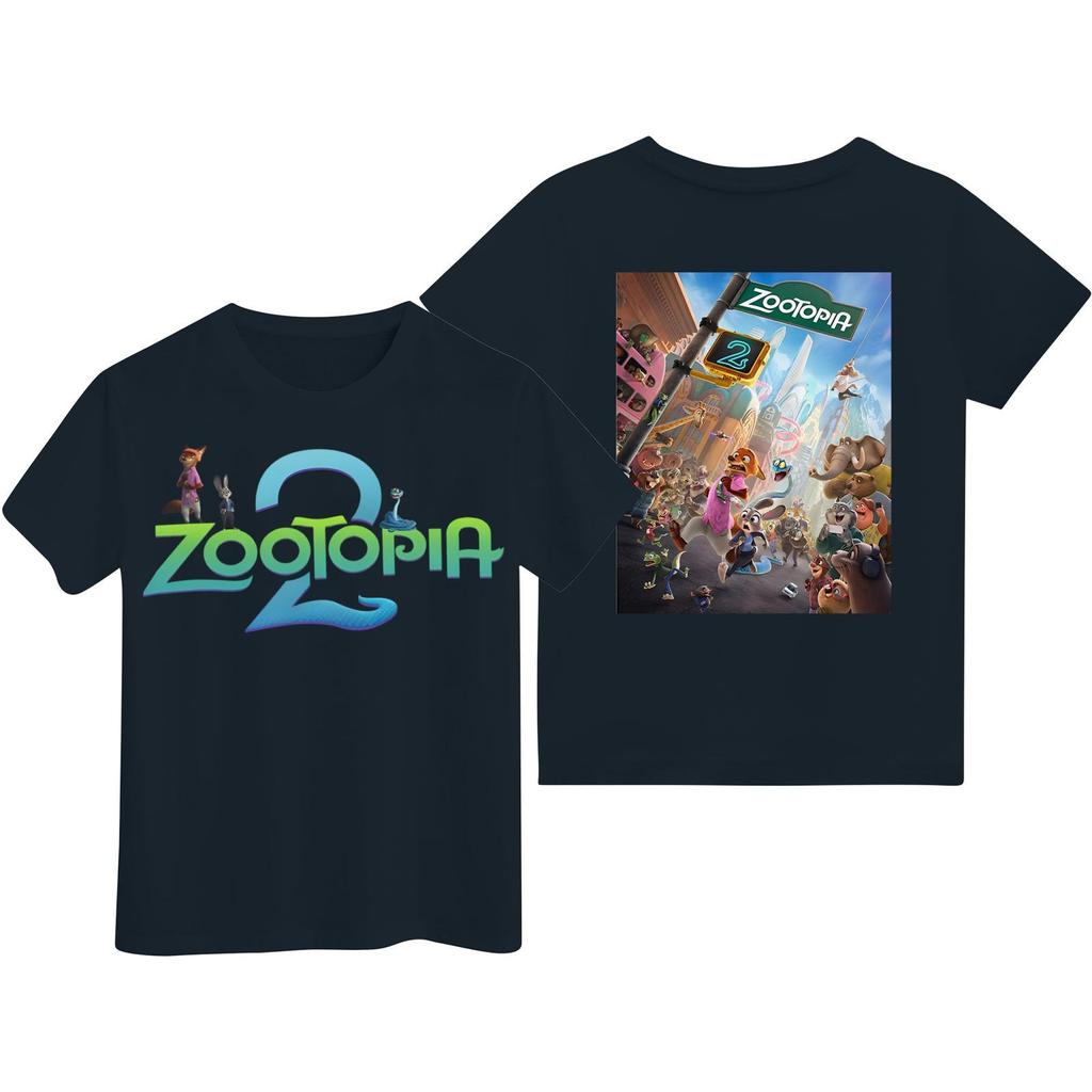 Children's Casual Fashion Cartoon Print Short-sleeved T-shirt Top