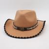 Tibetan Vacation Jazz Hat Direct Supply Top Hat Grassland Windproof Sun Protection Men'S And Women'S Hats Versatile Ethnic Style Jazz Hat