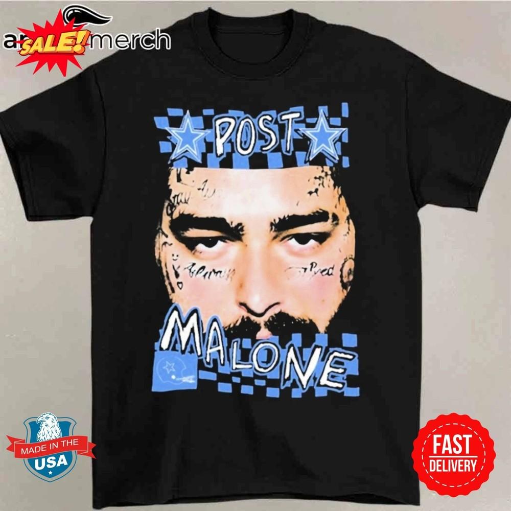 Ковбойская футболка Post Malone S-5XL XL