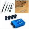 14Pcs/set 15°Pocket Hole Screw Jig Dowel Drill Carpenters Woodworking Tools Locator