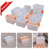 5Pcs Dollhouse Mini Storage Box Clear Toolbox Model Dollhouse Home Home Decoration Dolls House Micro Scene Decor Props