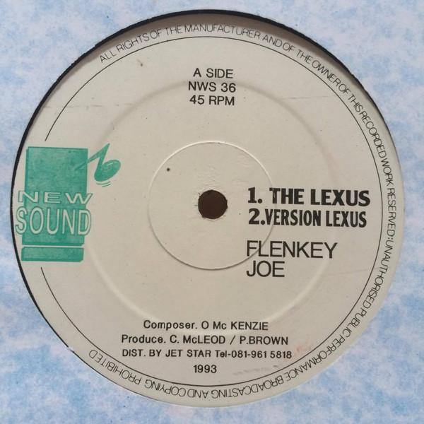 

12inch Record FLENKEY JOE The Lexus NWS36 New Sound 1993 Non Japan Reggae Ska Dub Used