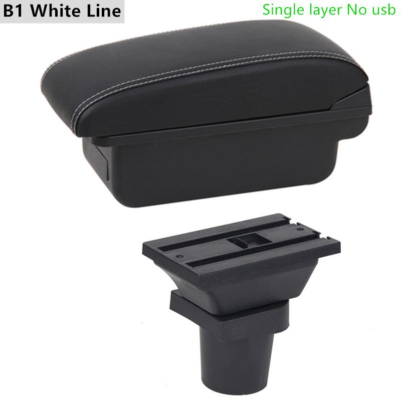 Armrest Arm Rest For Toyota Yaris Vitz Hatchback 1998-2011 Centre Console Storage Box with USB LED 1999 2000 2001 2002 2003 2004