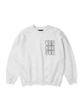 YESEYESEE C-Logo Sweatshirt Light Gray