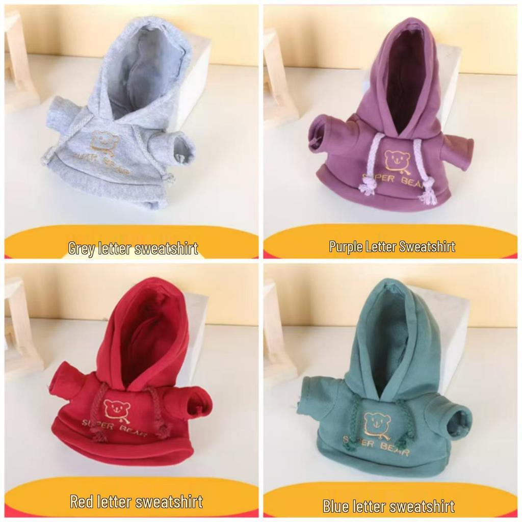 Teddy Bear Sweatshirt: Plush Doll Clothing Accessory