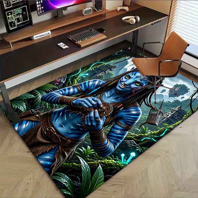 1pz Tappeto Avatar Frontiers Pandora per Sala Giochi Camera da Letto Soggiorno Divano Decorazione Casa, Tappeto Area Giochi Bambini Tappetino Antiscivolo Y72926