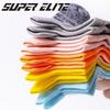 Unisex Colorful Ankle Running Socks - Shock Absorbing, Anti-Abrasion, Four Seasons Fitness Wear