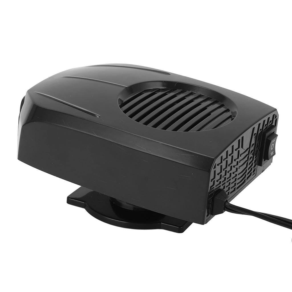 12V Auto Car Heater Defroster Windshield Defogger Automobile Windscreen Heater Black