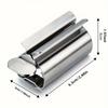 1pc  Stainless Steel Toothpaste Squeezer: A Labor-saving and Hygienic Bathroom Hose Squeezer