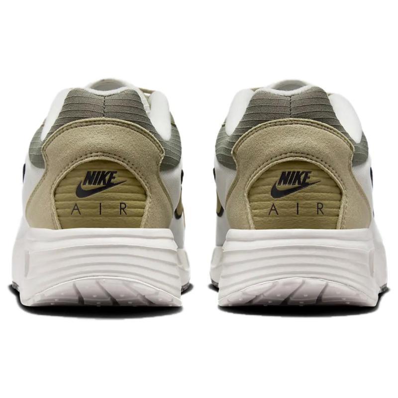 Nike Air Max Solo Low-Top Casual Running Shoes Men's White Green Sneakers Casual Shoes FN0136-001