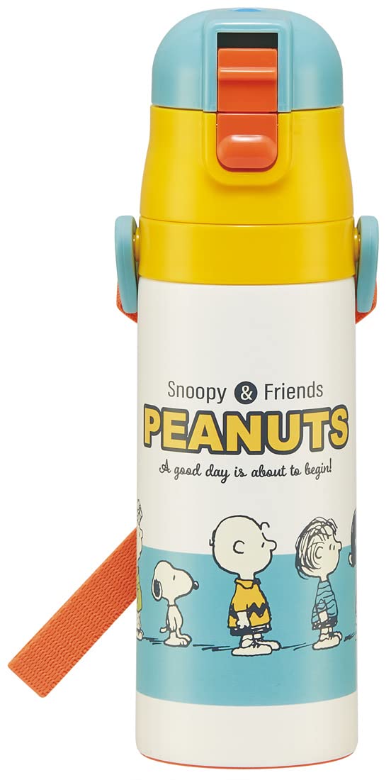 

Skater Stainless Steel Water Direct Snoopy and Insulated for Girls and Cute Sports Children s Bottle, Drinking, 470ml, Two-Tone Design, Child-Friendly
