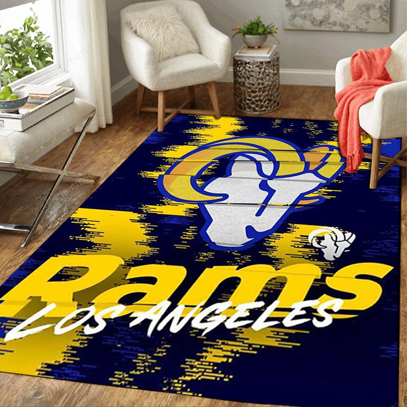 Los Angeles Rams Rug Floor Mat for Living Room or Bedroom Soft and Comfortable Carpet a Gift for Birthday and Holiday.NFF0928310
