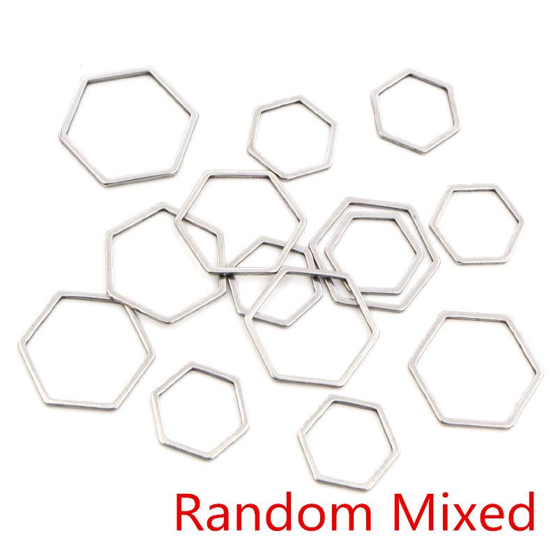 20 Stück 3 Größen Gemischte Mond Stern Herz Anhänger 316 Edelstahl Vergoldet Anhänger Charms DIY Schmuck Halskette Zubehör Lieferungen
