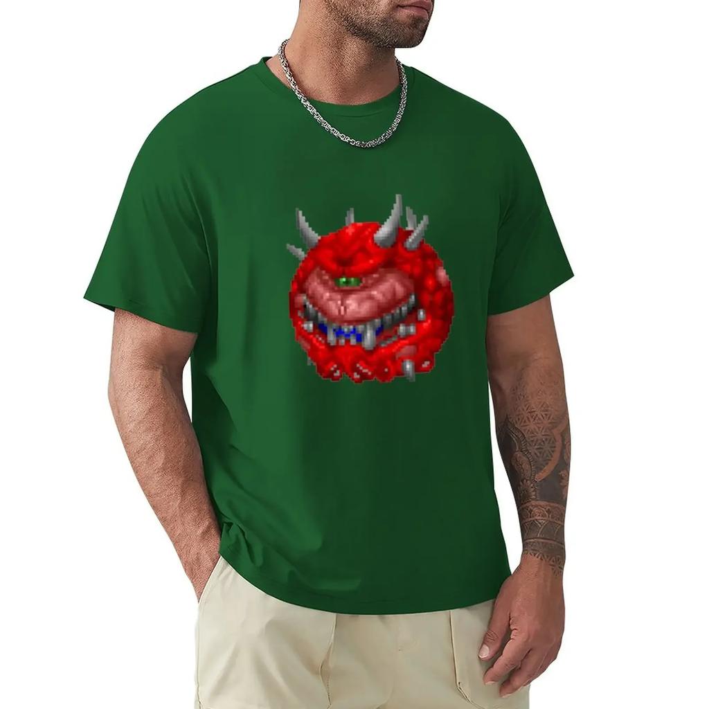 Cacodemon TShirt TShirt Plus Size Tops Sports Fans Summer Tops Men Clothing