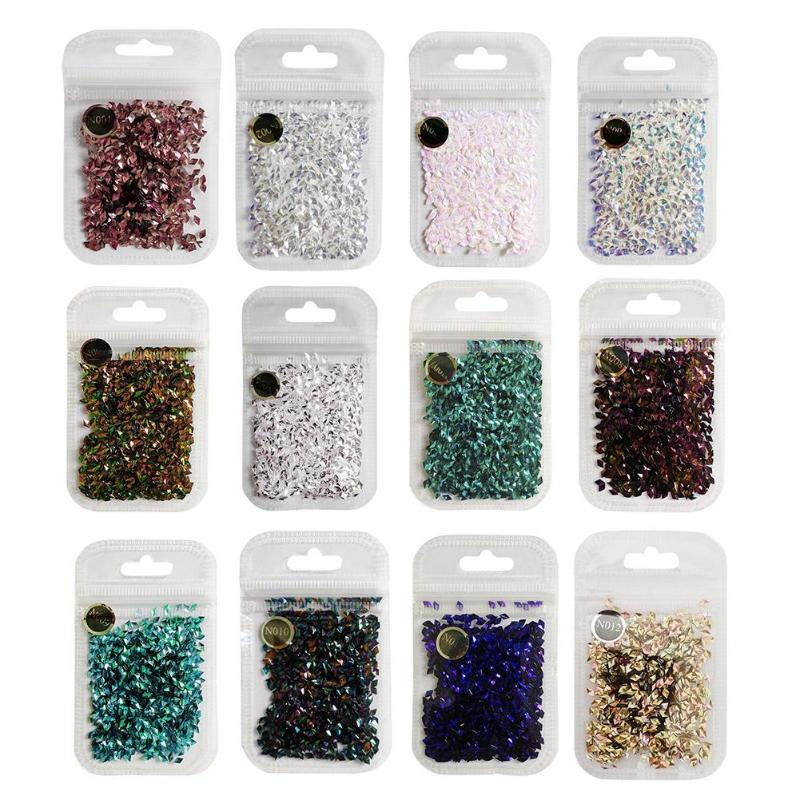 

DIY блеск дрель блестящий алмаз ногтей блесток Sparkly Flakies Нейл Арт Декор