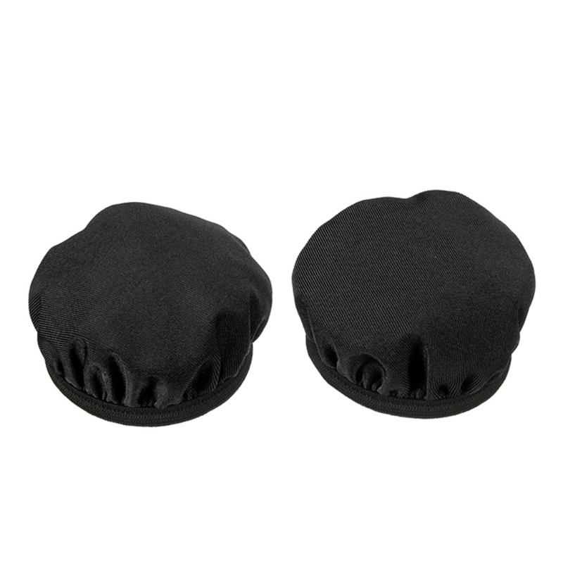 Universal Fit Headphone Dust Covers Reusable Fabric Ear Cups Ear Covers for Aviation, Gaming, and Racing Headsets
