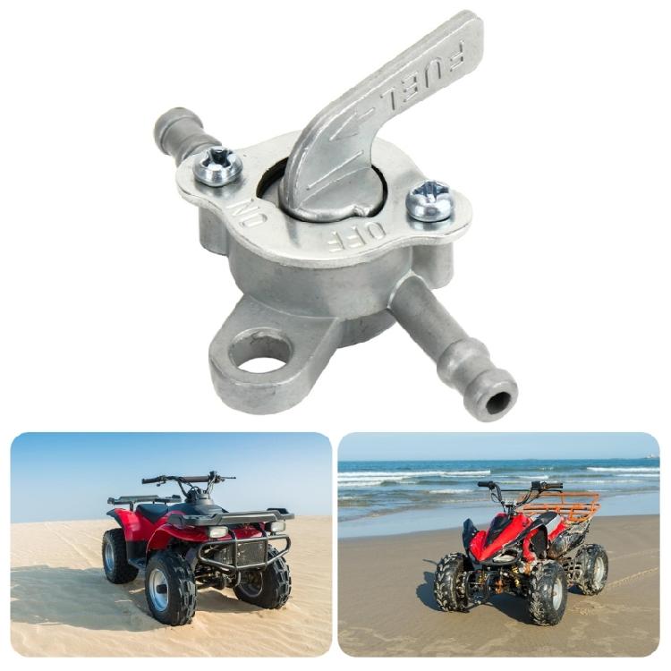 Motorcycle Inline Fuel Tanks Tap Valves On Offs Switch Metal Shut Valves Switch Inline Gas Fuel Petcock Shut Switch