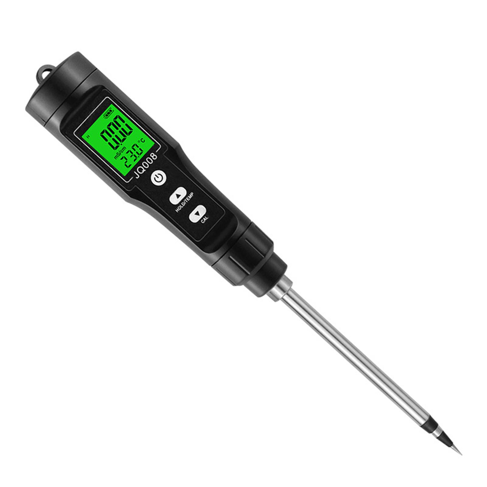 

Digital Soil Ph Meter Tester EC Meter PH TDS CF Sunlight Moisture Humidity Garden Temp Soil Moisture Analyzer Sensor Gauge