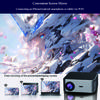 Proiettore Whole A10 Proiettore LCD Smart 4k Nero Film Home Theater Android Bluetooth Wi-fi LED Proiettore Wifi