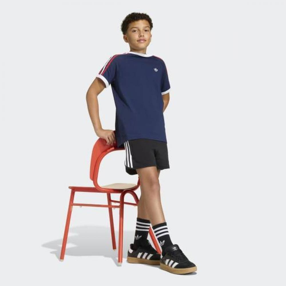 adidas Kids 3 Stripes Sprinter Shorts