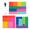 Montessori Fraction Learning Math Toy Magnetic Arithmetic Teaching Aids Wooden Book Educational Toys For Children Christmas Gift