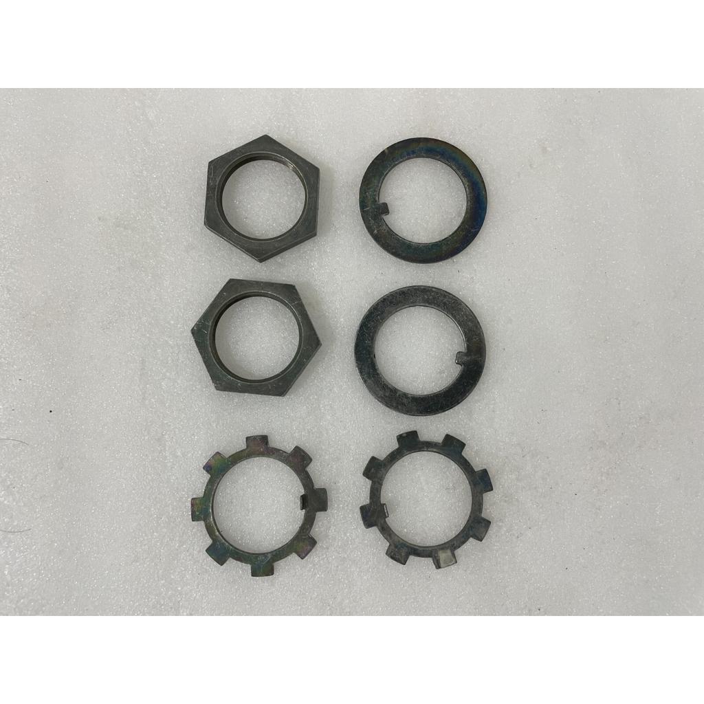 AXLE HUB SPINDLE NUT LOCK WASHER THRUST WASHER FOR SAMURAI 85-95 |Fit For