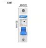 Zhengtai NXB-631P Miniature Circuit Breaker: 2P Household, 3P 63A, 4P 32A Electric Switch