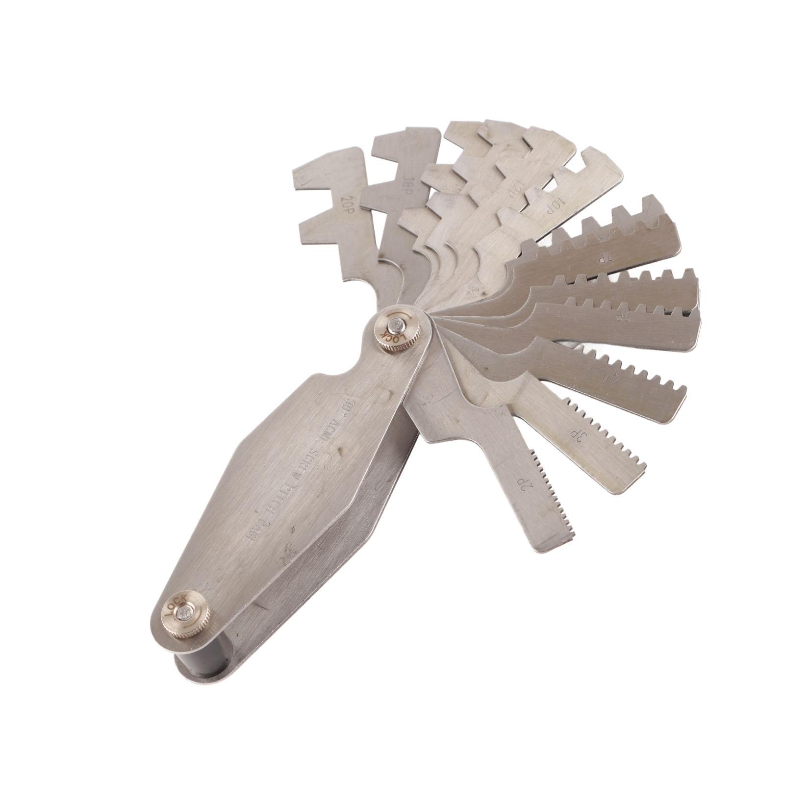 

T резьбовой калибр резьбовой калибр шага резьбы винта Whitworth калибр шага режущий инструмент измерительный (30 градусов)