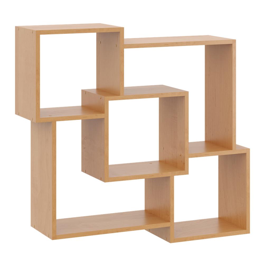 Wall Hanging Shelf, Bookcase - Hanna white