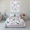 Abstract Faces Pattern Bedding Bedding Duvet Cover Set Duvet Cover Pillowcases (1 * Duvet Cover 2 * Pillowcases, without duvet insert)