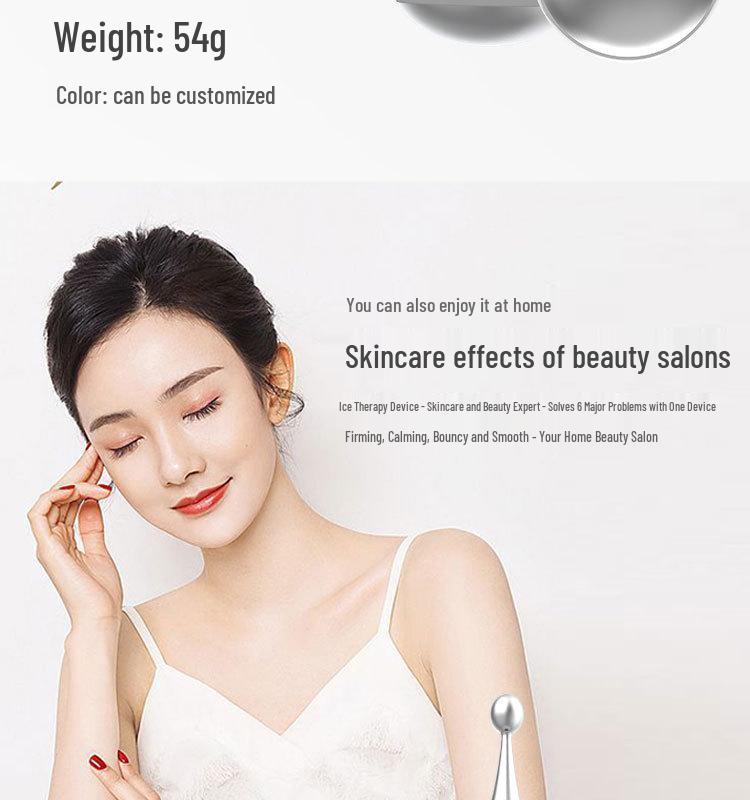 Advanced Ionic Ice Roller for Face Massage and Beauty Therapy