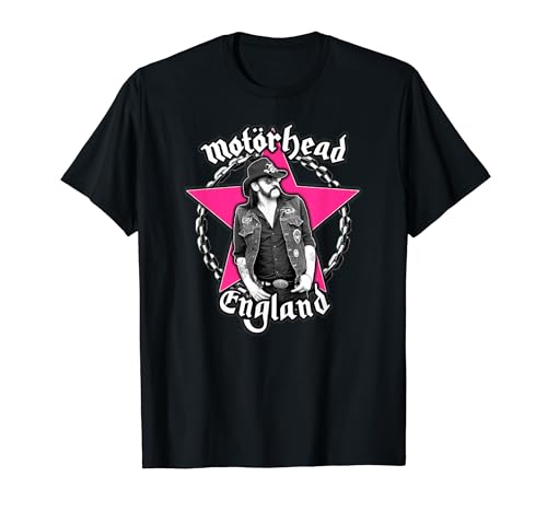 Motörhead Lemmy Pink Star T-shirt