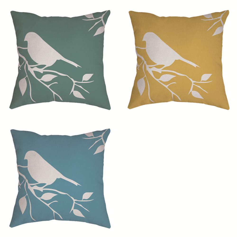 Buy Cotton Linen Pillow Case Sofa Waist Throw Cushion Cover Home Decor at affordable prices