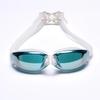New swimming goggles and swimming equipment  Electroplated prescription swimming goggles for adults, waterproof and anti-fog silicone swim glasses