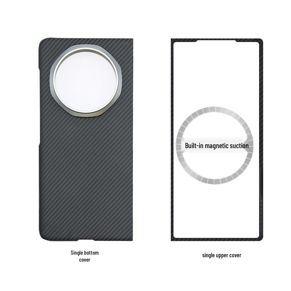 Honor MagicV5 Kevlar-Carbon Fiber Slim Anti-Fingerprint Phone Case