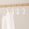 10Pcs Anti-slip Pants Socks Storage Clip Stackable Clothes Hangers Laundry Clothes Pegs  Women