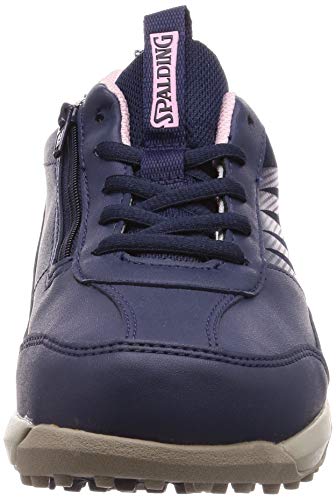 Spalding Women's Waterproof Spikeless Golf Shoes, Wide Fit, Size 25.0 cm, CIS 3560, Navy