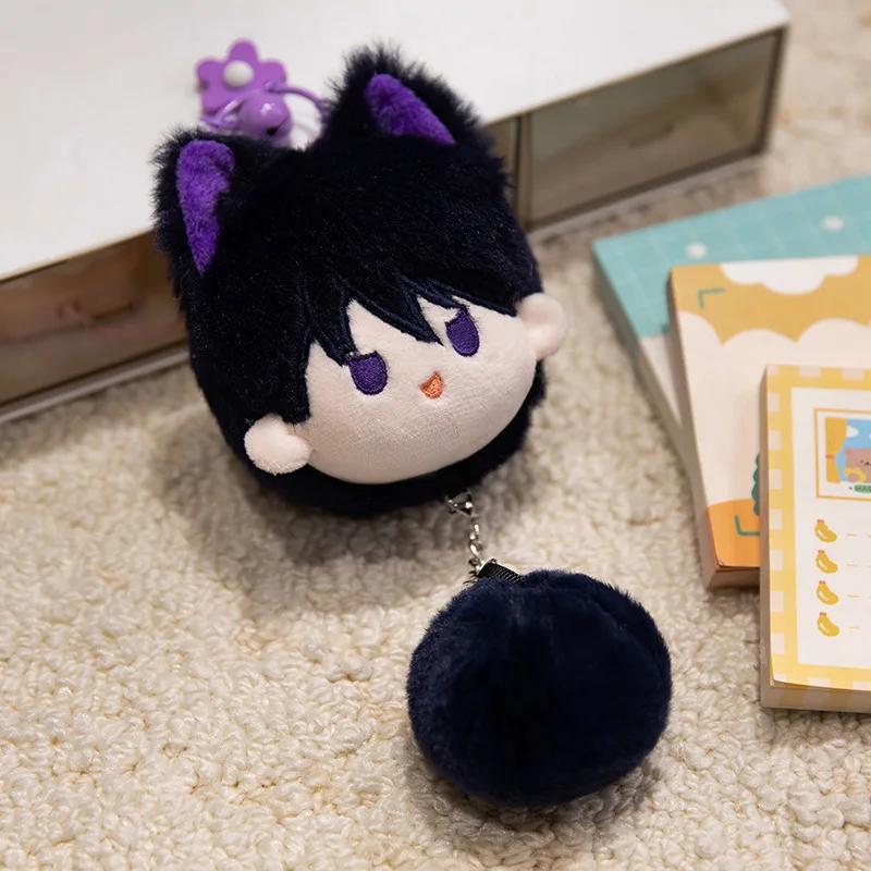 Adorable Genshin Impact Plush Pendant Xiao Ayaka Kokomi Tartaglia Kawaii Anime Doll Keychain Backpack Decor Birthday Gifts